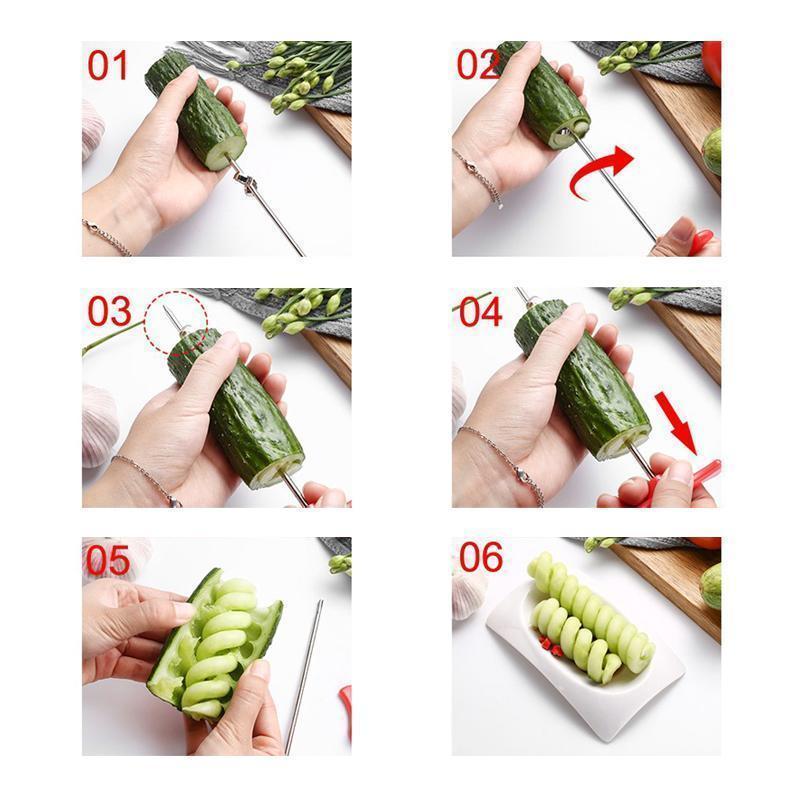 Creative Vegetable Manual Spiralizer