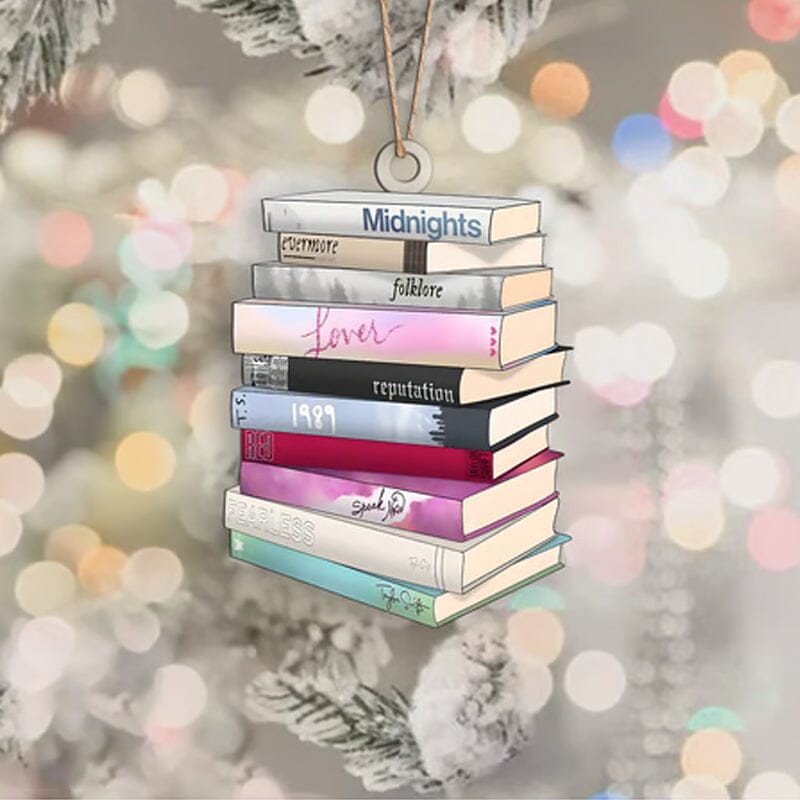 Taylor Albums as Books Ornament📕