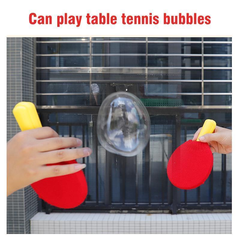 Bubble Ball Toy And Table Tennis Rackets Set