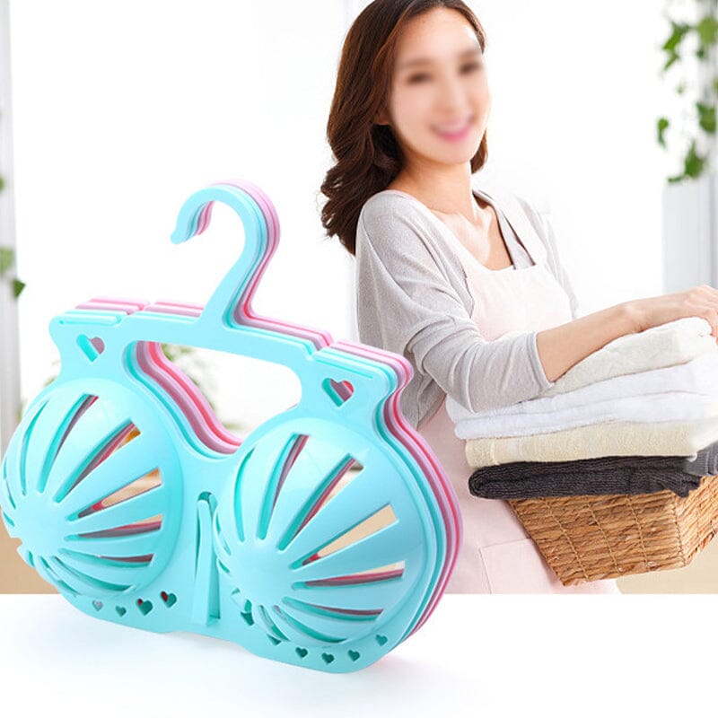 Non-deformation Non-slip Plastic Bra Drying Rack