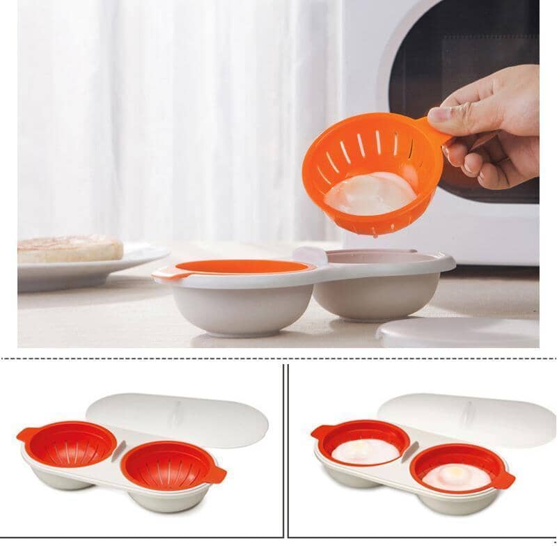 🥚Portable egg cooker for microwave🤩