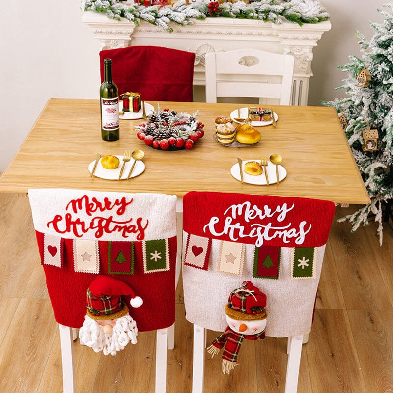 ⛄Christmas Decorative Dining Chair Covers🎅