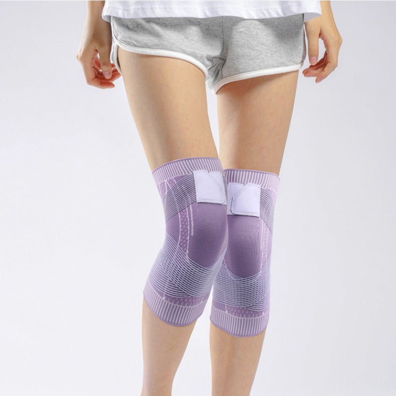 Knitted Nylon Strap Knee Pads