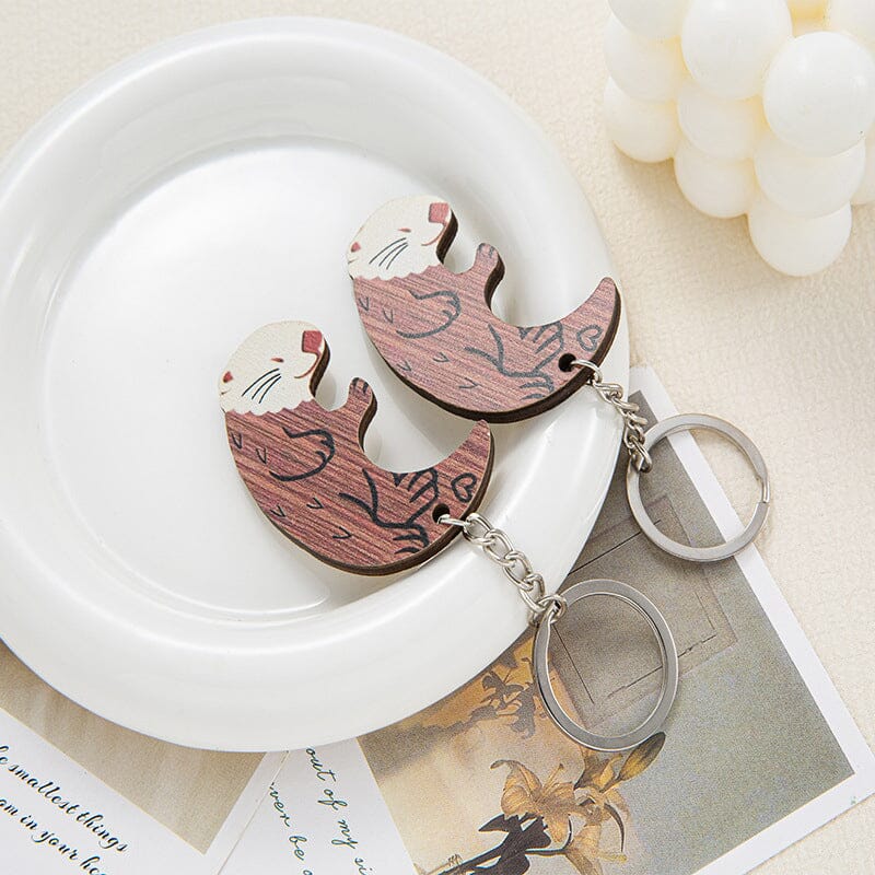 💕Lovers Otter Keychain|Gift for lover