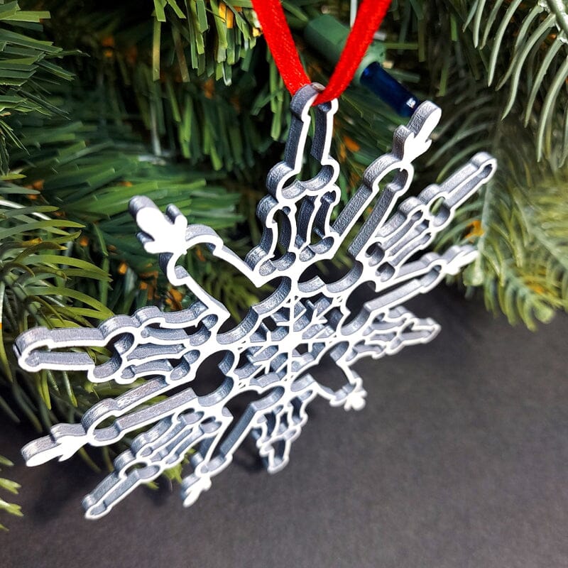 ❄Funny Snowflake Ornament❄