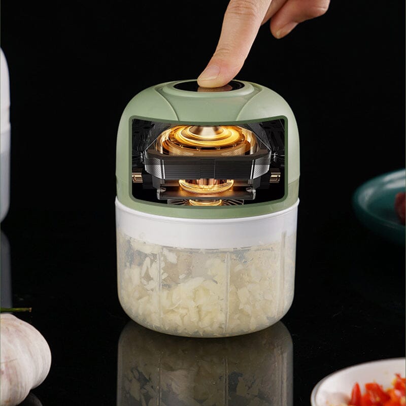 USB Rechargeable Electric Garlic Grinder