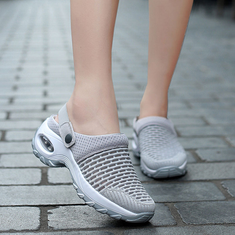 Women's Breathable Casual Air Cushion Slip-on Shoes