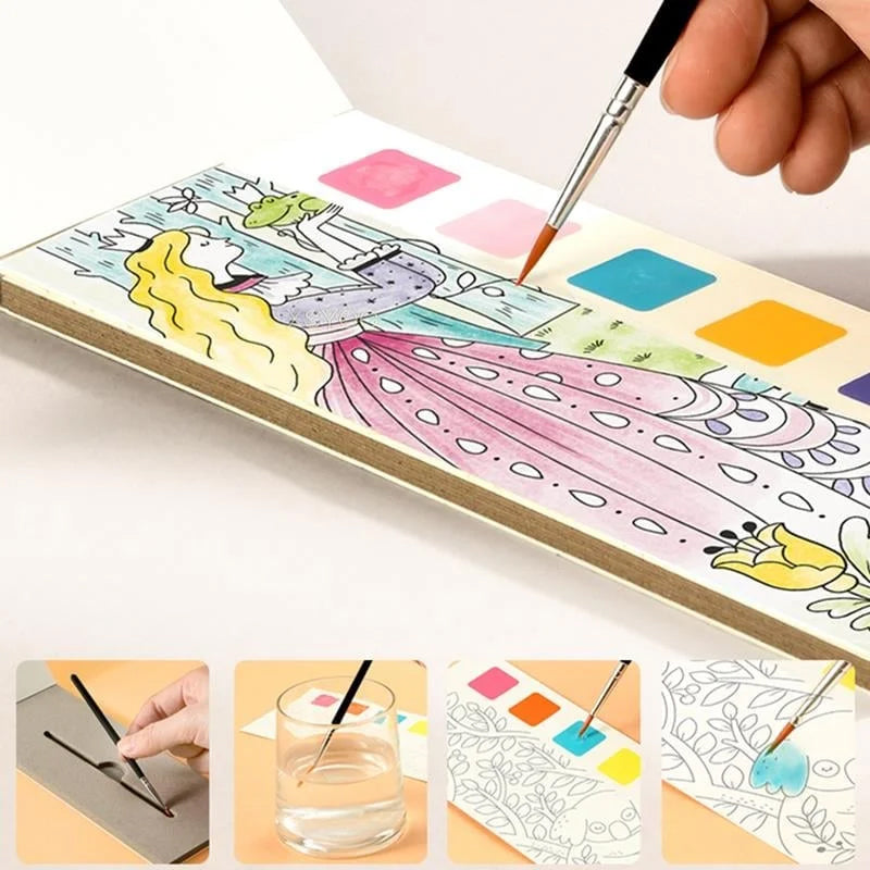 Pocket Watercolor Painting Book