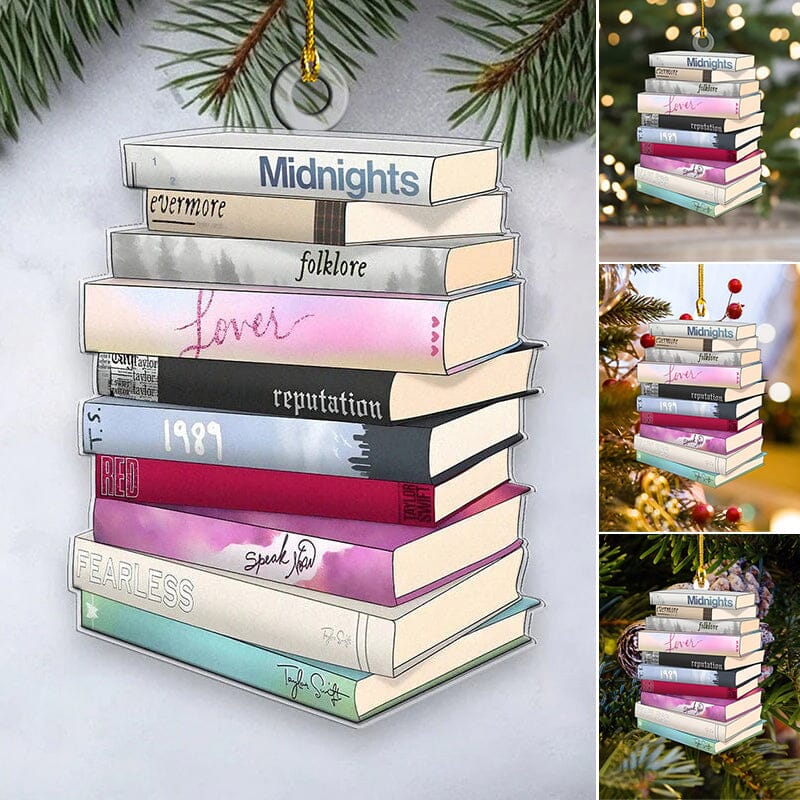 Taylor Albums as Books Ornament📕