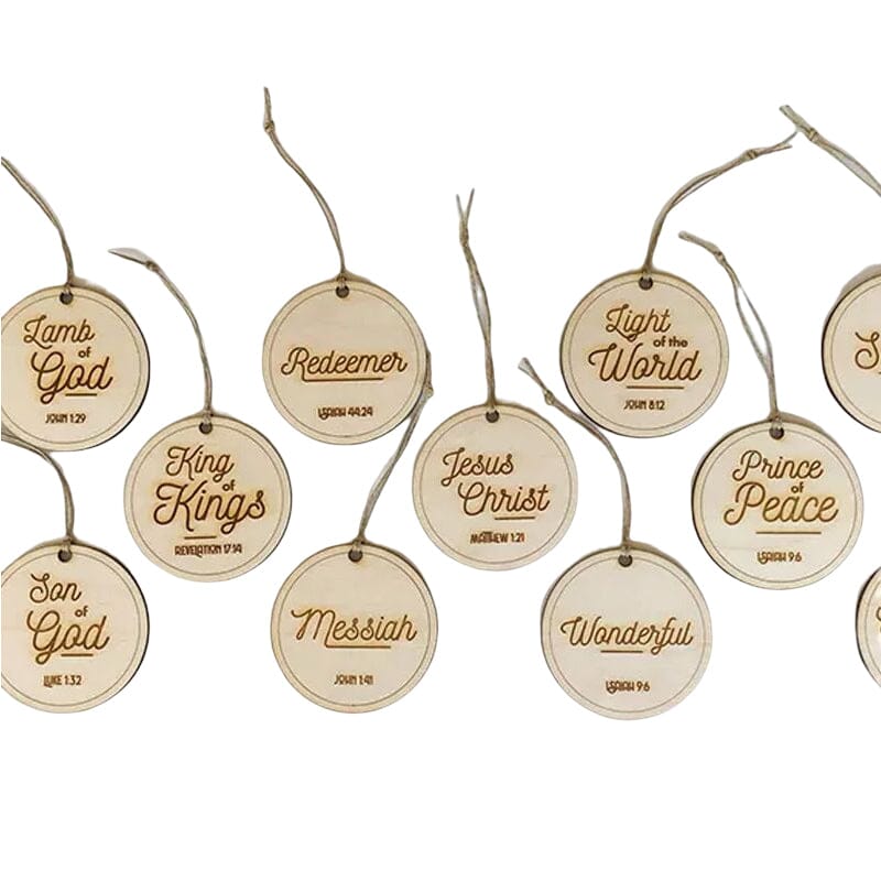 🎄Names Of Jesus Christ Ornaments🎁