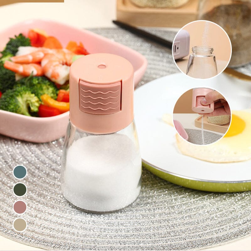 Salt and Pepper Shakers Precise Quantitative Push Type